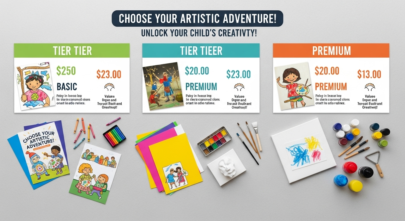 Art education pricing plans and tier comparisons