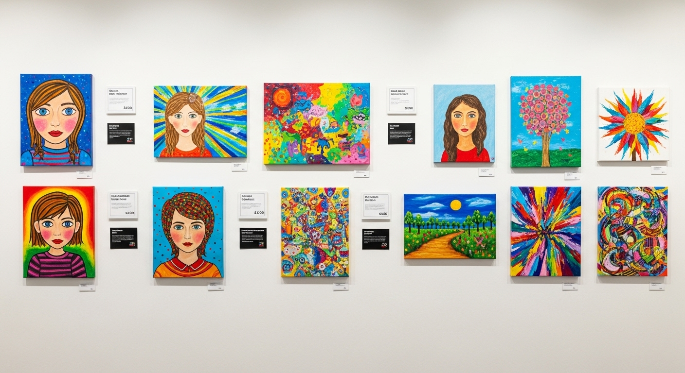 Abstract Painting - Sunset Dreams